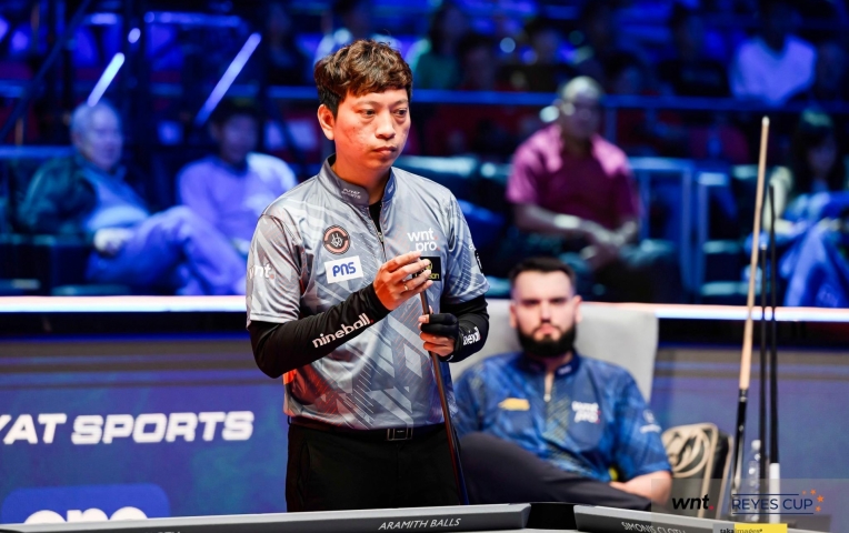 Cơ thủ Dương Quốc Hoàng nỗ lực giành vé dự Reyes Cup 2025