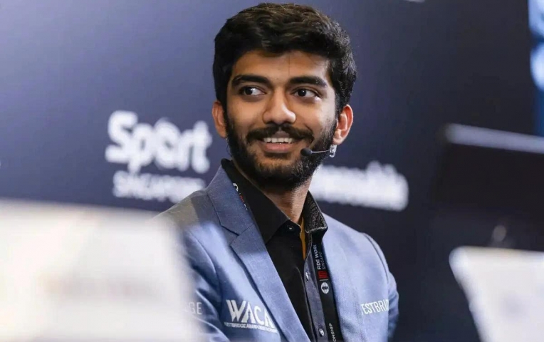 Vua cờ Gukesh bị loại sớm tại World Cup 2025