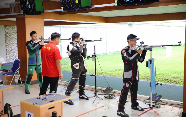 Đội tuyển bắn súng Việt Nam nhận chỉ tiêu giành 7 HCV tại SEA Games 33