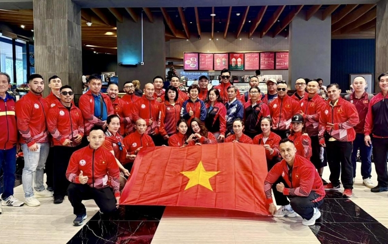 Các lực sĩ Việt Nam giành 10 HCV tại giải vô địch thể hình thế giới 2025