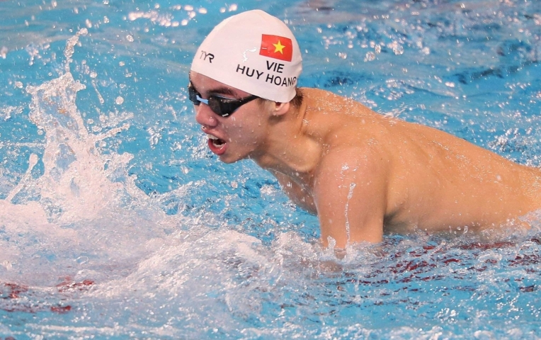 Đội tuyển bơi Việt Nam thi đấu ở 41 nội dung tại SEA Games 33
