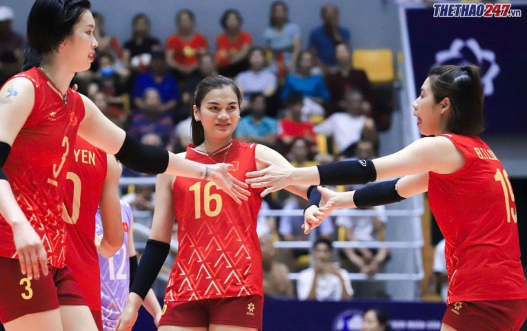 Trực tiếp bóng chuyền nữ Việt Nam vs Philippines, 20h00 hôm nay 14/6