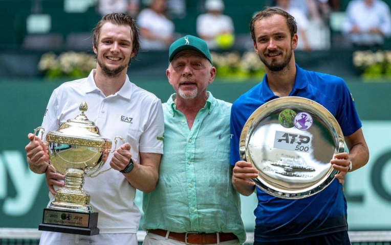 Hiện tượng Bublik đăng quang Halle Open, được làm hạt giống ở Wimbledon 2025