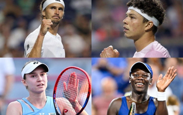 Xác định cặp trận bán kết Rogers Cup 2025