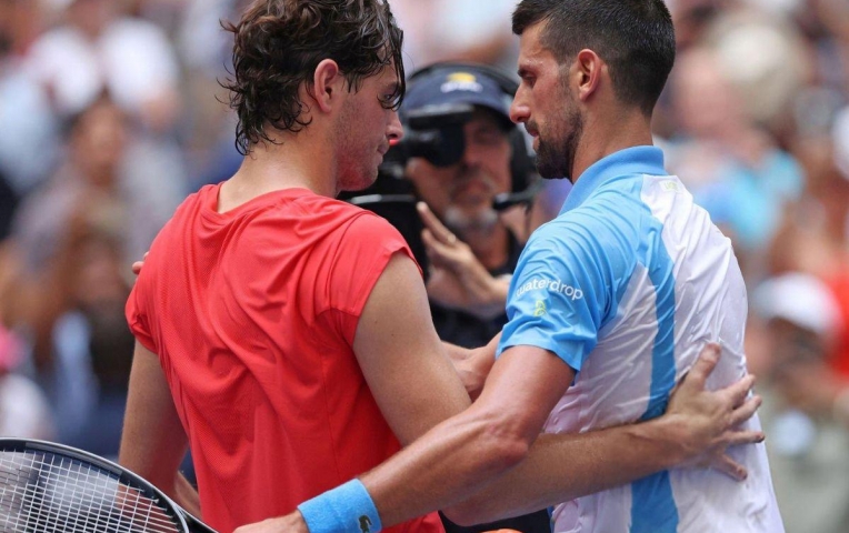 Trực tiếp tennis Novak Djokovic vs Taylor Fritz, 7h30 hôm nay 3/9