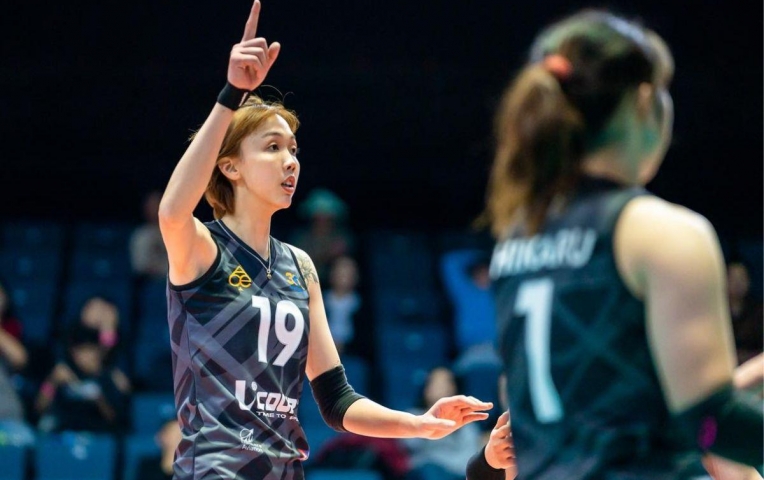 Lý Thị Luyến thắng trận thứ hai cùng đội bóng chuyền Mông Cổ