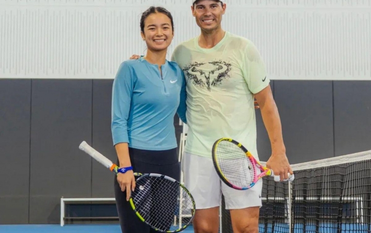 Niềm tự hào tennis Philippines tập cùng Nadal, chuẩn bị cho SEA Games 33