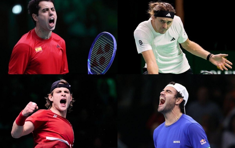 Xác định 4 đội tuyển lọt bán kết Davis Cup Finals 2025