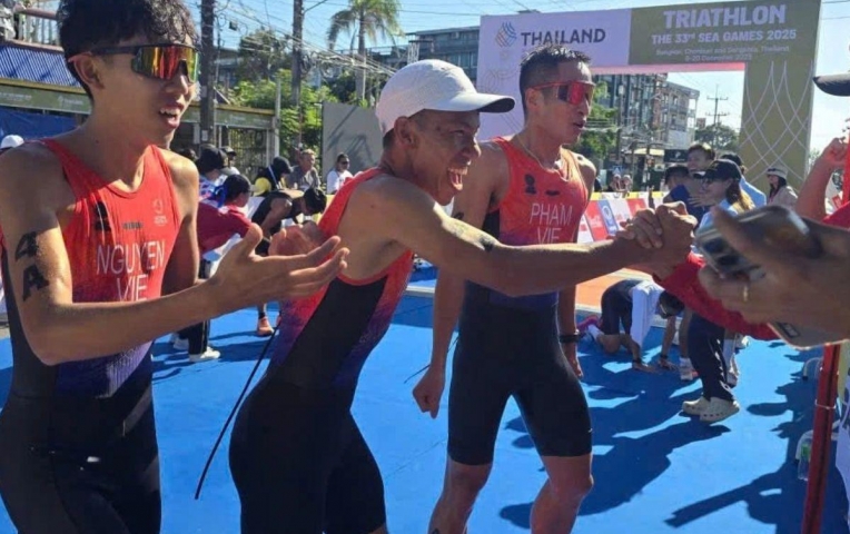 Đội tuyển Duathlon lên tiếng, thể thao Việt Nam chạm mốc 65 HCV SEA Games 33