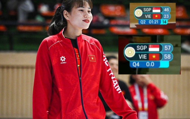 Ngược dòng không tưởng, bóng rổ nữ Việt Nam lọt top 5 SEA Games 33