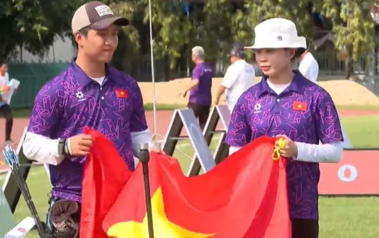 Thua sát nút Thái Lan, bắn cung Việt Nam giành HCB SEA Games 33