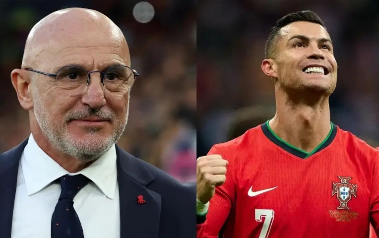 HLV Tây Ban Nha bất lực nói 1 điều về Ronaldo và Bồ Đào Nha