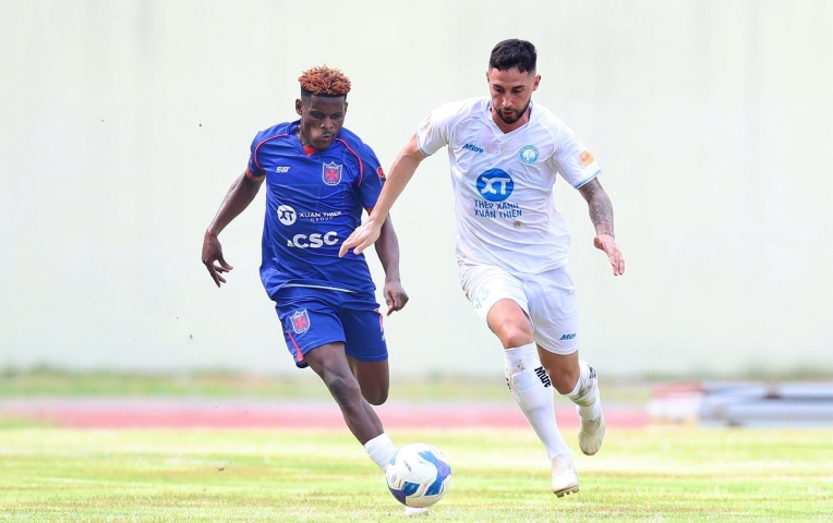 ĐKVĐ V-League thất bại trước đối thủ từ châu Phi