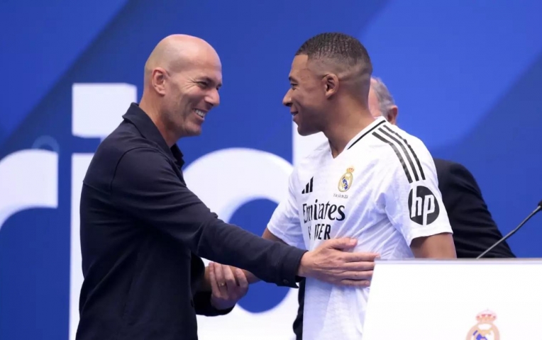 Mbappe lên tiếng về việc HLV Zidane dẫn dắt bến đỗ vĩ đại