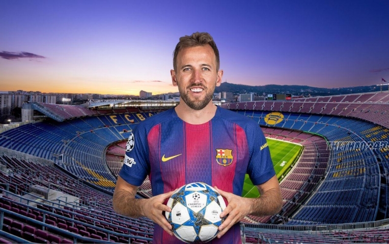 Fabrizio Romano phán quyết về việc Harry Kane gia nhập Barca