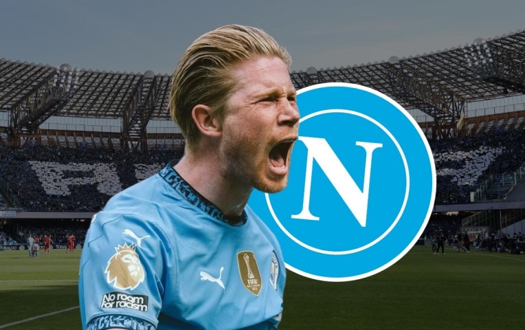 Đến Napoli, Kevin De Bruyne nhận chỉ tiêu đầu tiên