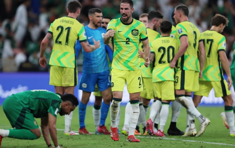 Thắng Ả Rập Xê Út, Australia chính thức có vé dự World Cup 2026