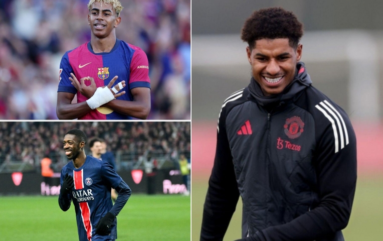 Yamal hay Dembele? Rashford nhận xét công tâm ai xứng đáng giành QBV