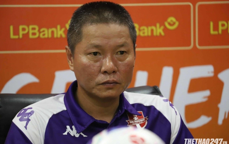 Hải Phòng bay cao, HLV Chu Đình Nghiêm nói thẳng về cuộc đua vô địch