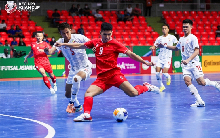 Trực tiếp futsal Việt Nam vs Trung Quốc, 18h30 hôm nay 22/9