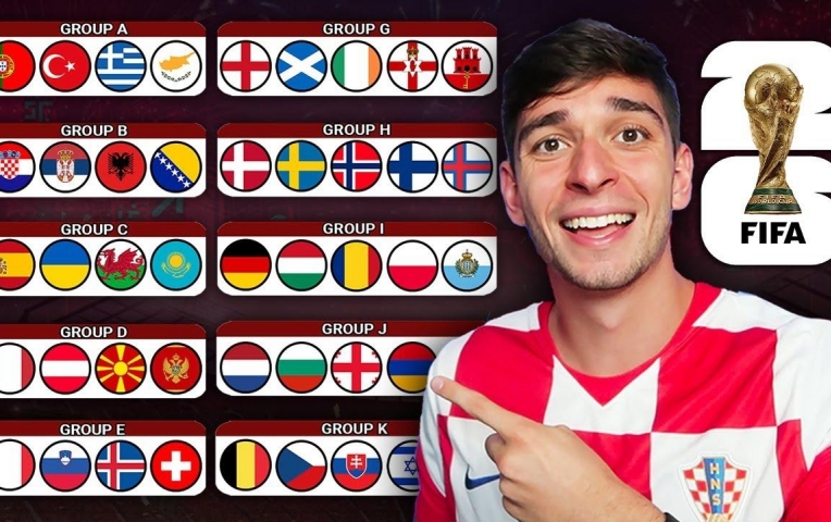 Lịch thi đấu vòng loại World Cup 2026 châu Âu tháng 6/2025