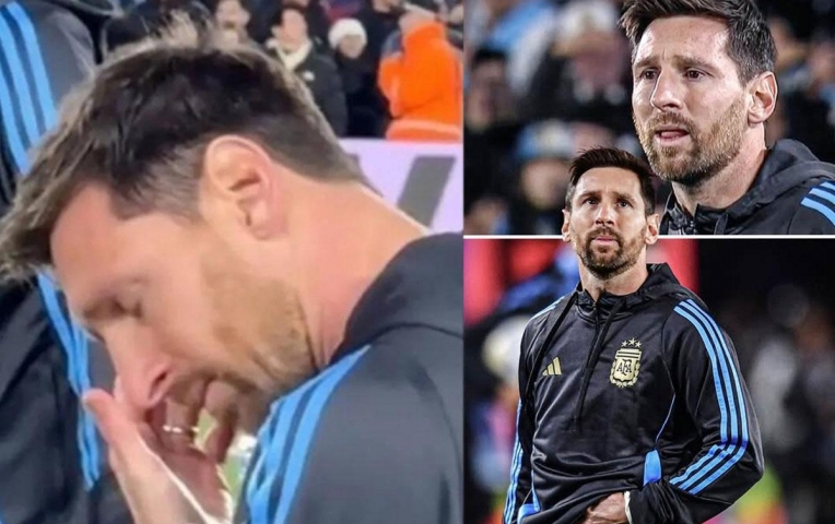 Lionel Messi đã khóc