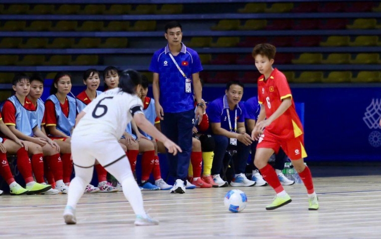 HLV futsal nữ Việt Nam chỉ thẳng lý do giành được HCV SEA Games