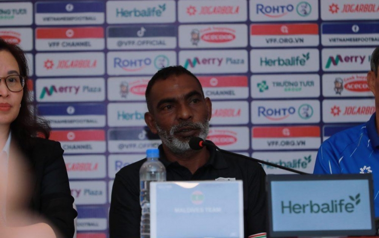 HLV Maldives vui vì chỉ thua Việt Nam 0-7