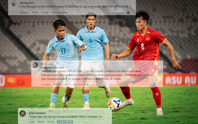 CĐV Indonesia đồng loạt lên tiếng khi U23 Việt Nam vào bán kết
