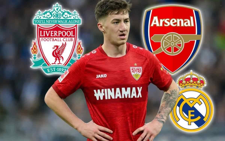 Liverpool, Real và Arsenal cạnh tranh mục tiêu 50 triệu Bảng