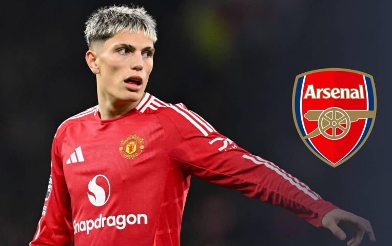 Garnacho lọt vào tầm ngắm của Arsenal