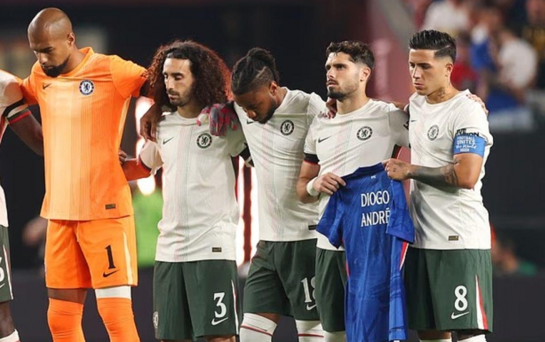Pedro Neto nghẹn ngào tri ân Diogo Jota tại Club World Cup