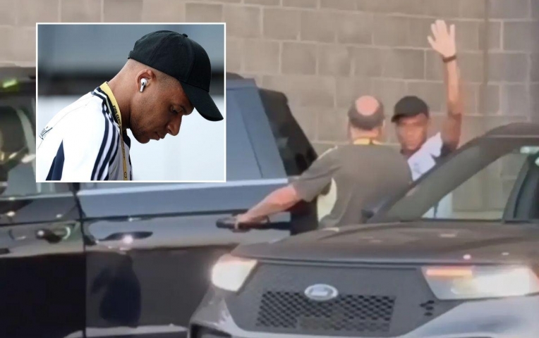 Gặp sự cố, Mbappe được Real Madrid cử xe riêng hộ tống