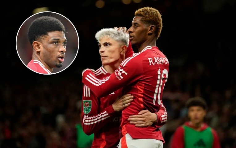 Amad Diallo: 'Rashford và Garnacho rời MU không phải việc của tôi'