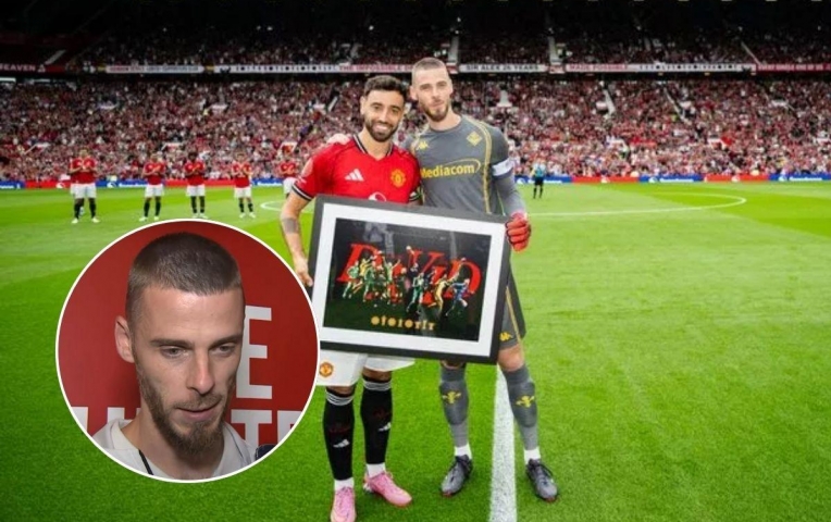De Gea nói lời thật lòng trong ngày tái ngộ MU