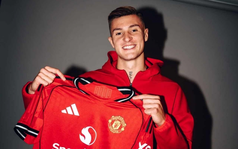 Lộ số áo của Benjamin Sesko tại Man United