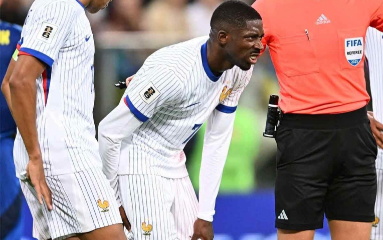 Chính thức: Dembele ngồi ngoài hơn 1 tháng!