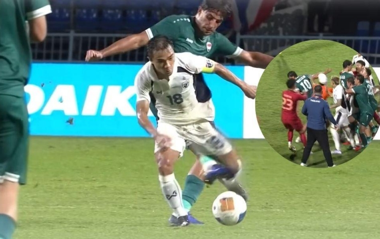 CĐV Đông Nam Á bênh vực Chanathip sau pha bóng ác ý của cầu thủ Iraq