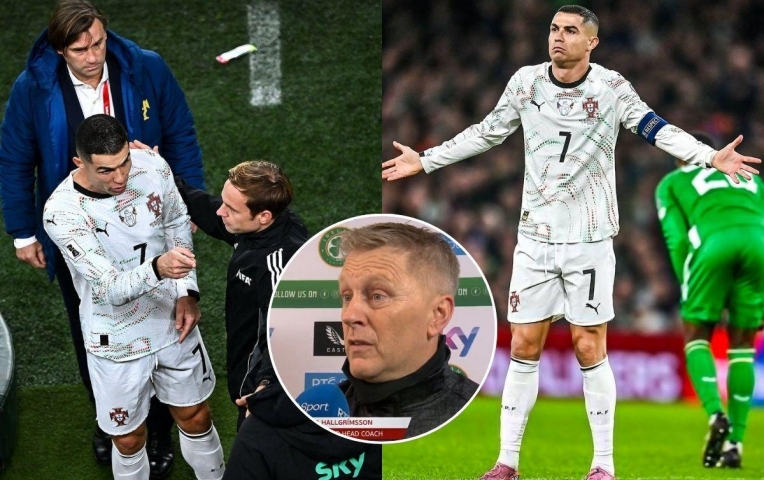 HLV Ireland: 'Ronaldo đã mất tập trung… và nói với tôi điều không ngờ tới'