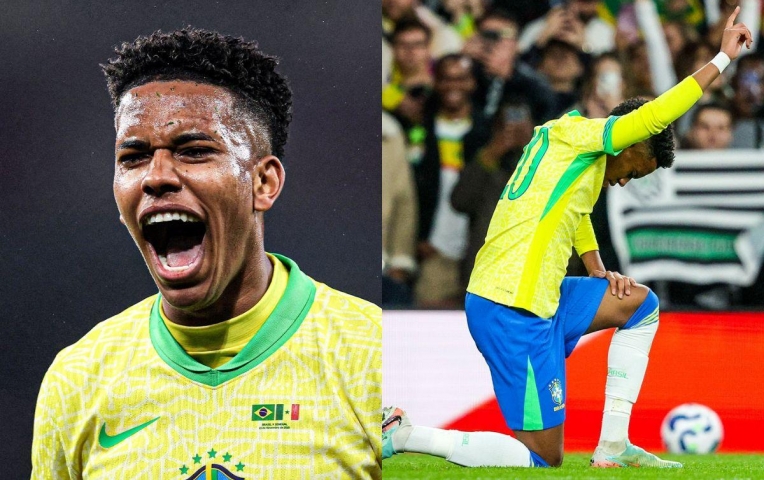 Thần đồng Brazil 17 tuổi tái lập kỳ tích từ thời Pele