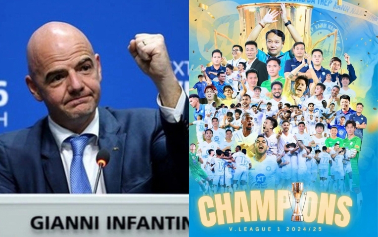 Chủ tịch FIFA chúc mừng nhà vô địch bóng đá Việt Nam
