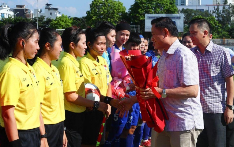 Chính thức khởi tranh giải VĐQG nữ Việt Nam 2025
