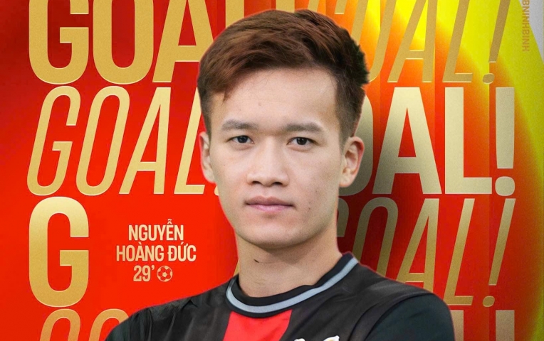 Hoàng Đức toả sáng rực rỡ, Ninh Bình nhấn chìm Nam Định 2-0