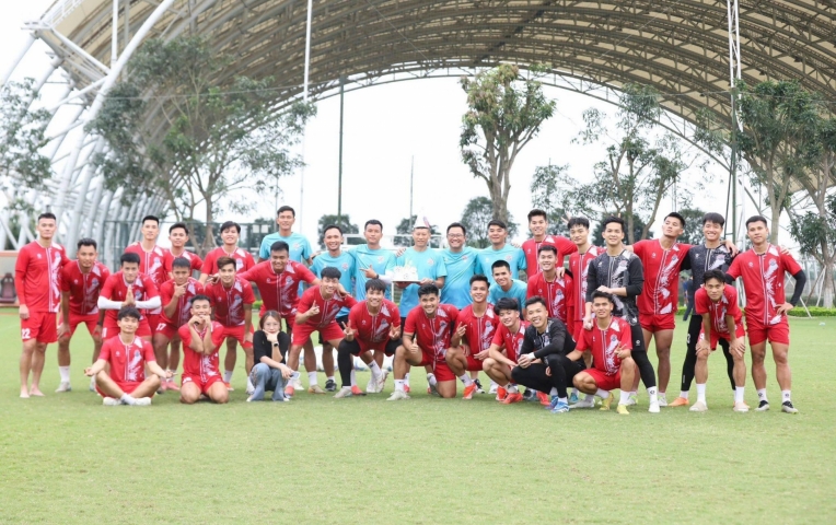 Tân binh V-League chuẩn bị kỹ lưỡng trước thềm mùa giải