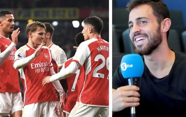 Bernardo Silva khẳng định Arsenal không phải đối thủ của Man City