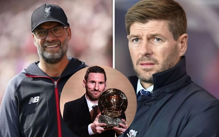 Jurgen Klopp và Gerrard không công nhận QBV của Messi