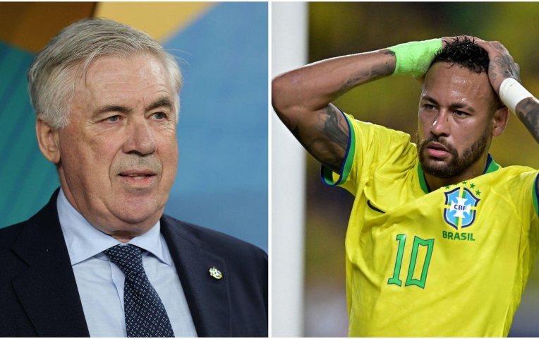 Brazil dự World Cup, HLV Ancelotti tuyên bố 1 điều về Neymar