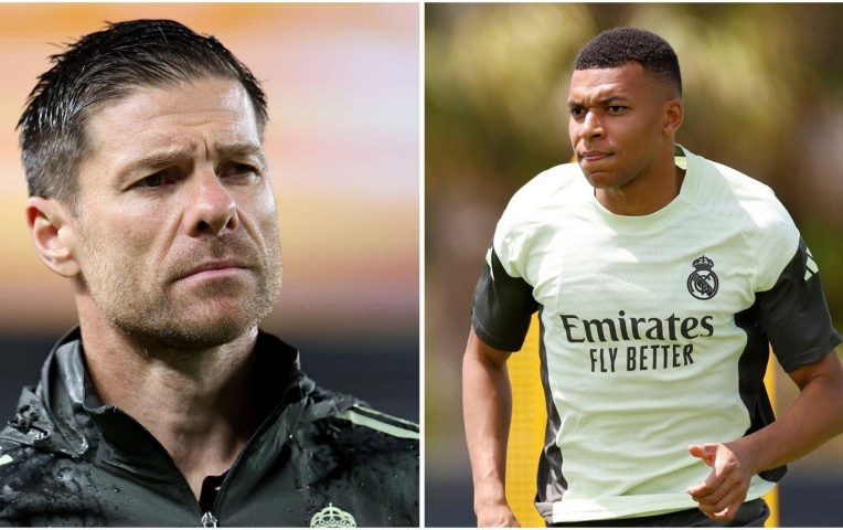 HLV Xabi Alonso báo tin không thể vui hơn về Mbappe