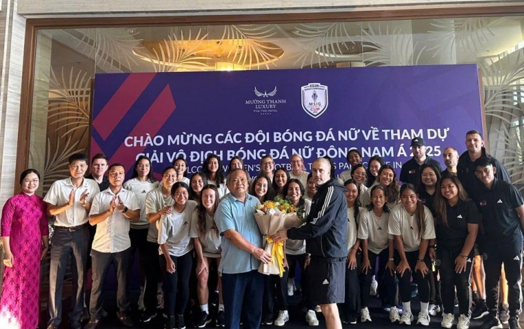 Đương kim vô địch AFF nữ đã có mặt tại Việt Nam