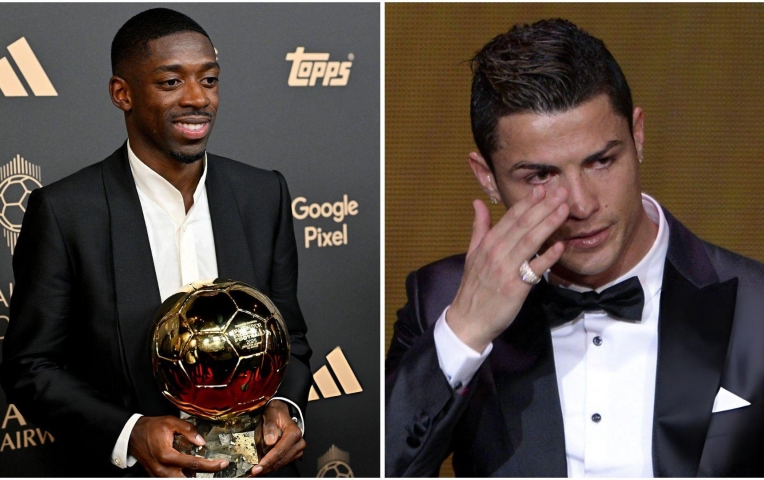 Giành Quả bóng Vàng, Dembele làm được điều Ronaldo phải 'bó tay'